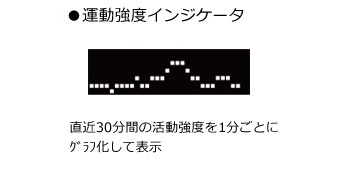 運動強度インジケータ