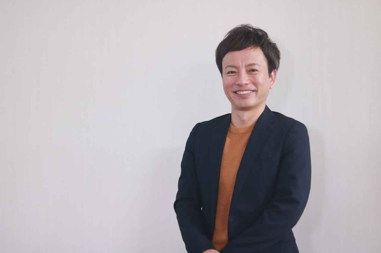 インタビューに答える株式会社ホウゴ 代表取締役 菊池和登様