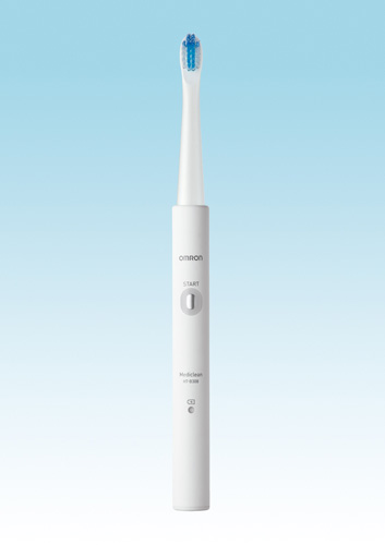 （写真）＝オムロン 音波式電動歯ブラシ『メディクリーン』 HT-B308