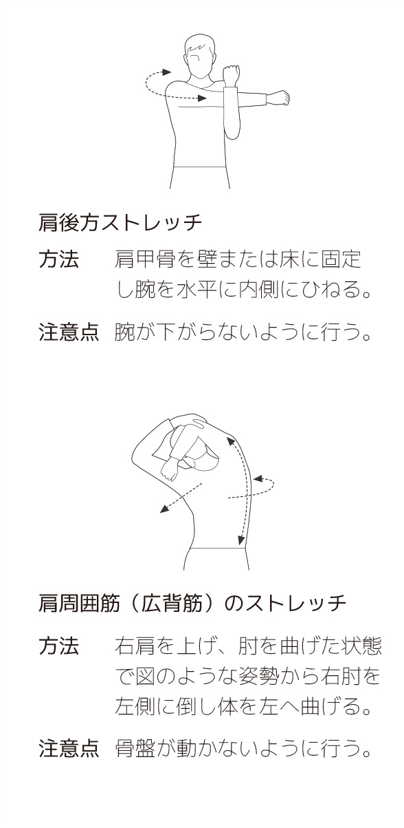 野球肩の症状 原因と予防法 自分でできるストレッチ トレーニングガイド スポーツによる慢性の痛み 痛みwith