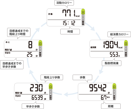 知りたい結果を、見やすく表示