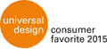 ユニバーサルデザイン Consumer favorite 2015賞