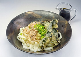 こんぶの天ぷらうどん
