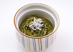 めかぶのだし茶漬け
