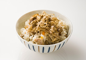 ごぼうと鶏肉の炊き込みごはん