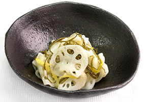 れん昆布のゆず香和え