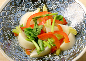 かぶのささっとレンジ煮