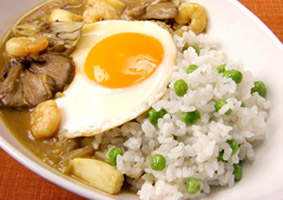 ピースごはんのシーフードカレー