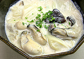かきのミルク煮