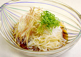 ヘルシーしらたきのそうめん風