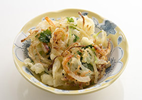 桜えびのかき揚げ