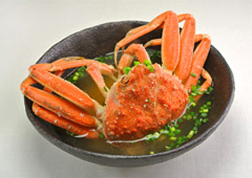 セイコガニの味噌汁