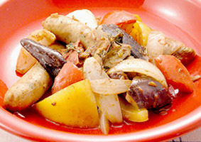 野菜のスパイス煮
