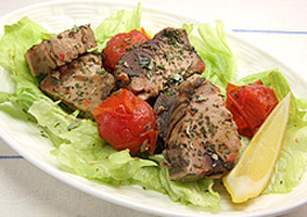 なまり節のイタリア風ハーブ蒸し