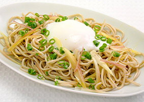 温玉のせみょうがそば