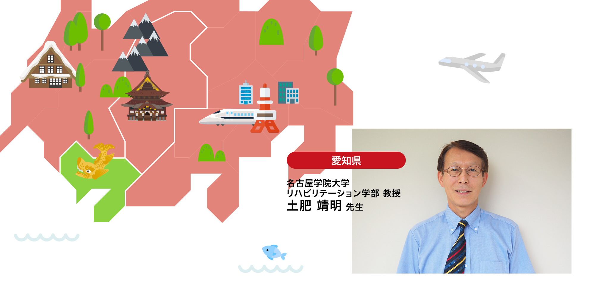 愛知編 名古屋学院大学 リハビリテーション学部 教授 土肥靖明先生