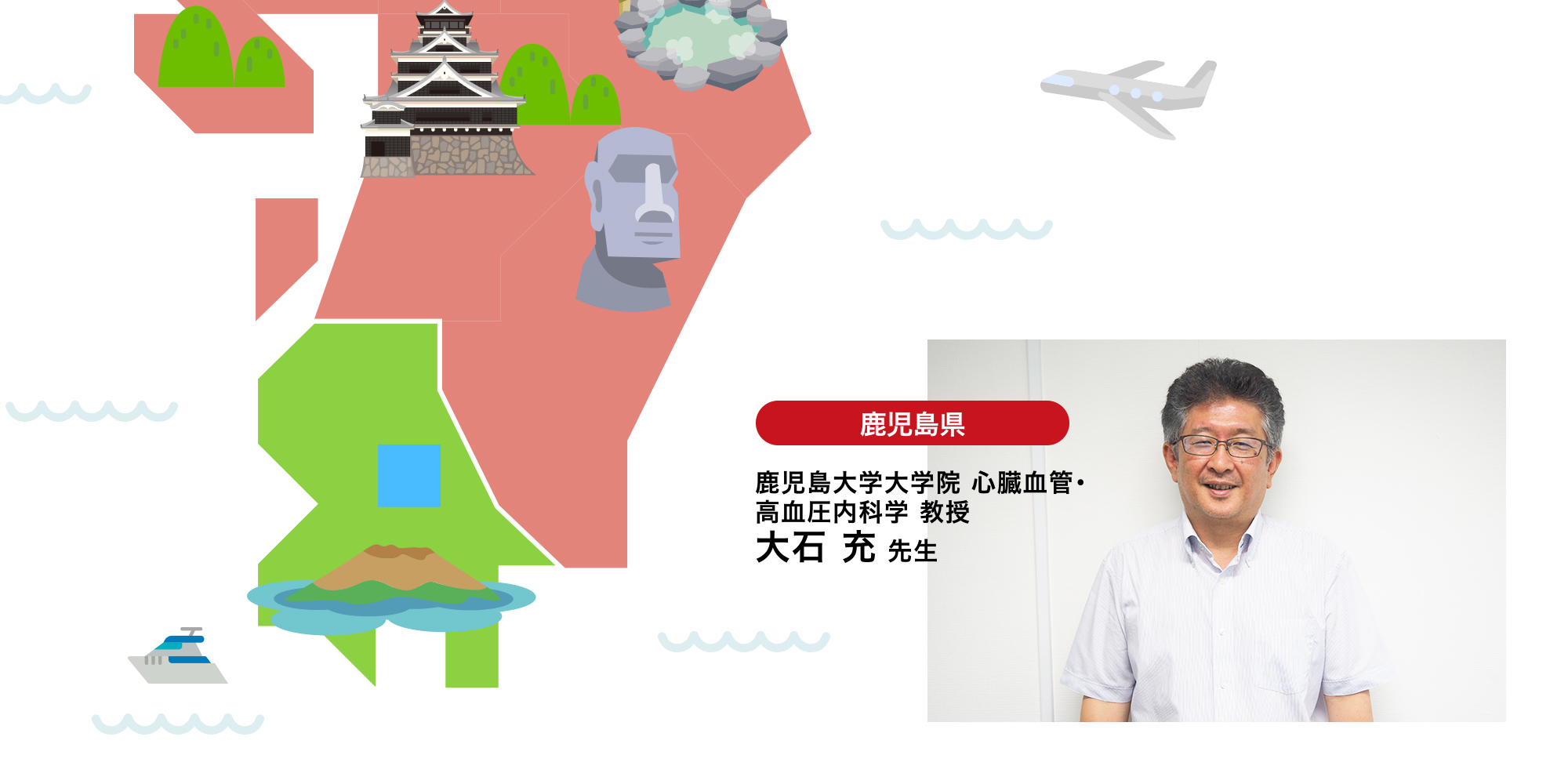 鹿児島編 鹿児島大学大学院 心臓血管・高血圧内科学 教授 大石充先生